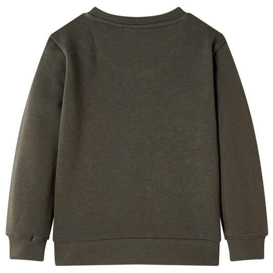 Kinder-Sweatshirt Khaki 128
