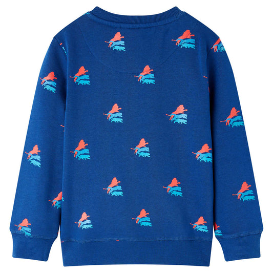 Kinder-Sweatshirt Dunkelblau 116
