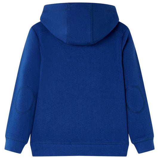 Kinder-Kapuzenpullover Dunkelblau 104