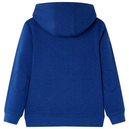 Kinder-Kapuzenpullover Dunkelblau 128