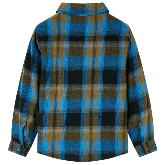 Kinderhemd mit Umlegekragen 92