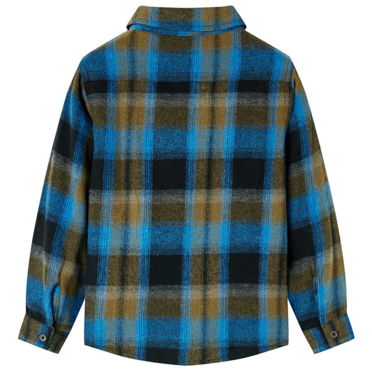 Kinderhemd mit Umlegekragen 140