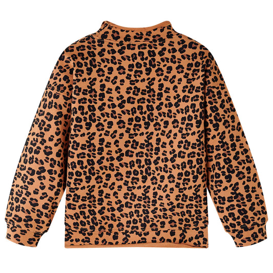 Kinder-Sweatshirt Heller Cognac 92