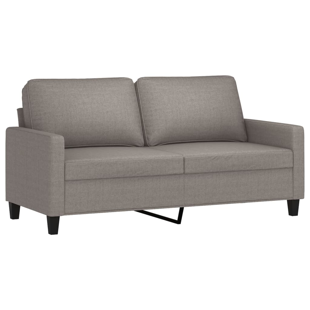 2-delt Sofasæt med puder i taupe stof
