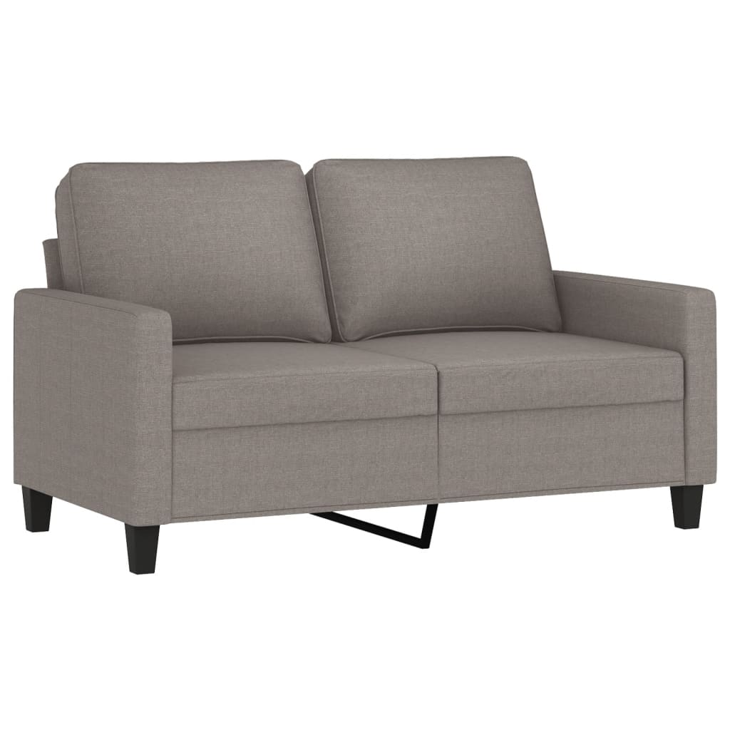 2-delt Sofasæt med puder i taupe stof