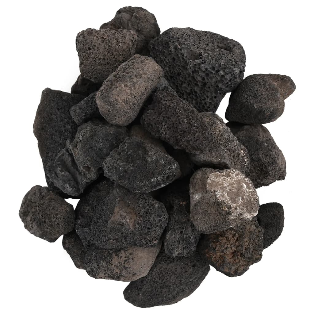 Lavagranulat 10 kg Sort 5-8 cm