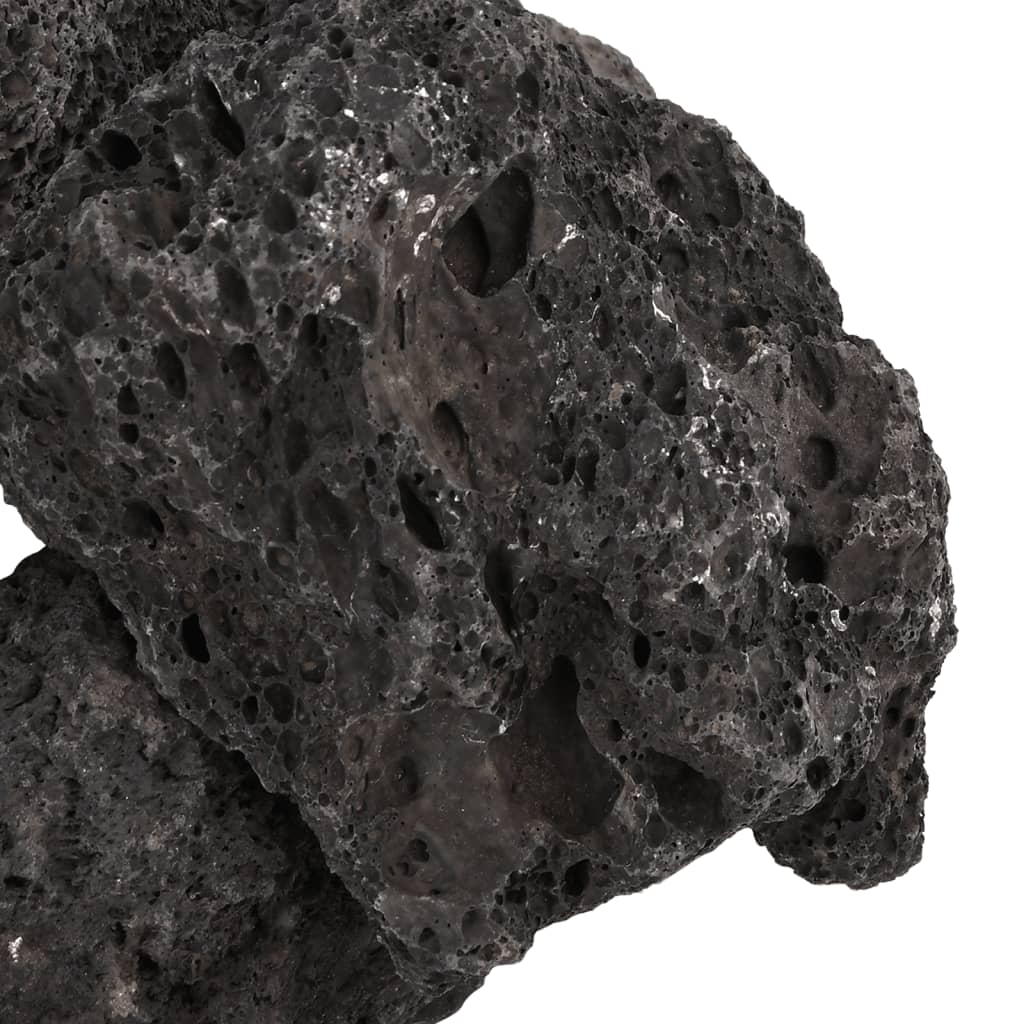 Lava Granulat 10 kg Sort 10-30 cm