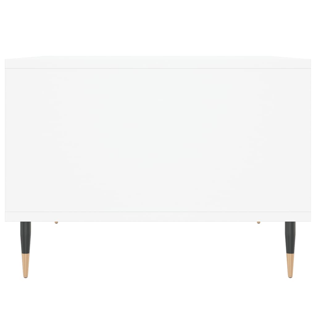 Sofabord Hvid 60x50x36,5 cm Træ Materiale