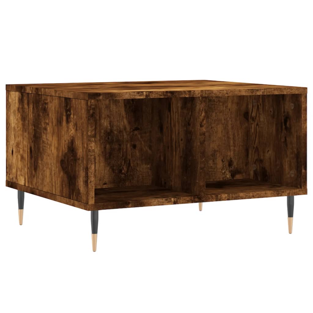 Sofabord røget eg 60x50x36,5 cm træmateriale