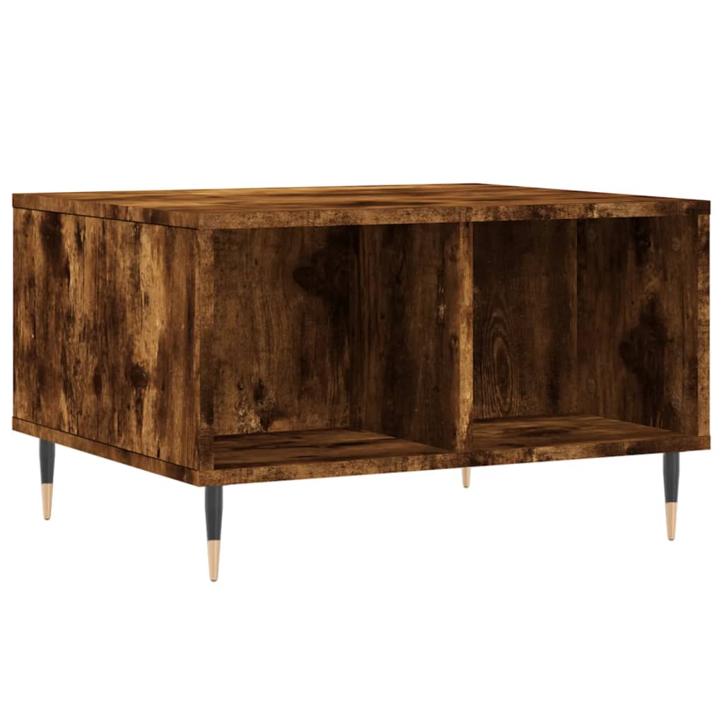 Sofabord røget eg 60x50x36,5 cm træmateriale
