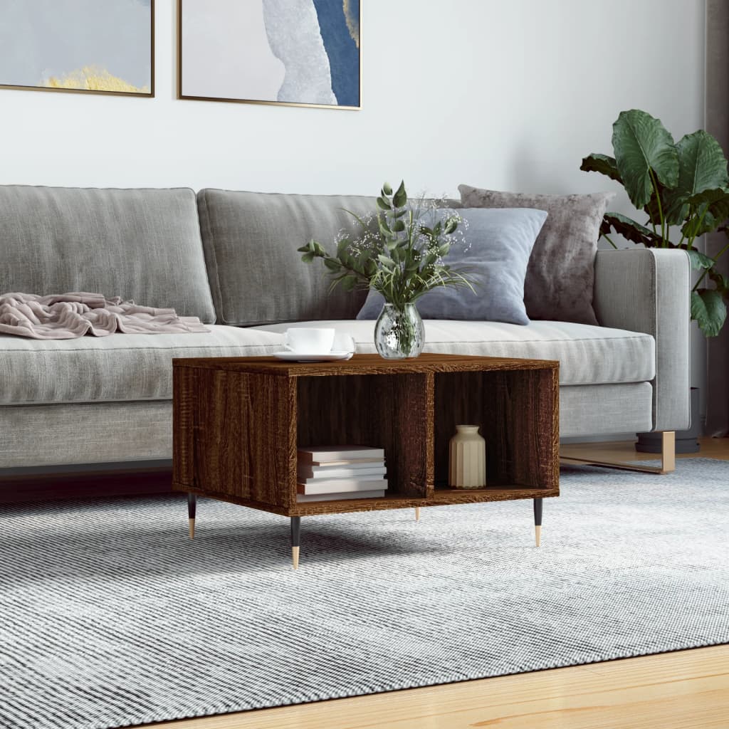 Sofabord Brun Eg Look 60x50x36,5 cm Træmateriale