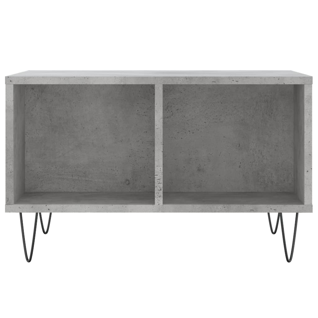 Sofabord betongrå 60x50x36,5 cm træmateriale