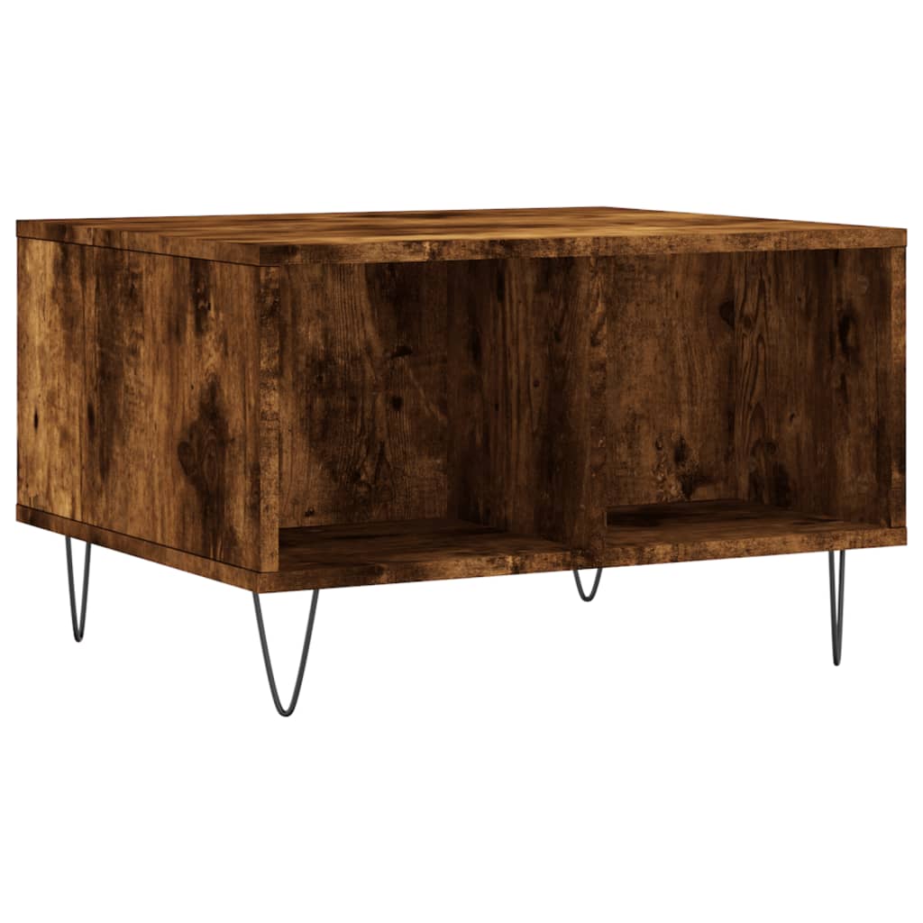 Sofabord røget eg 60x50x36,5 cm træmateriale