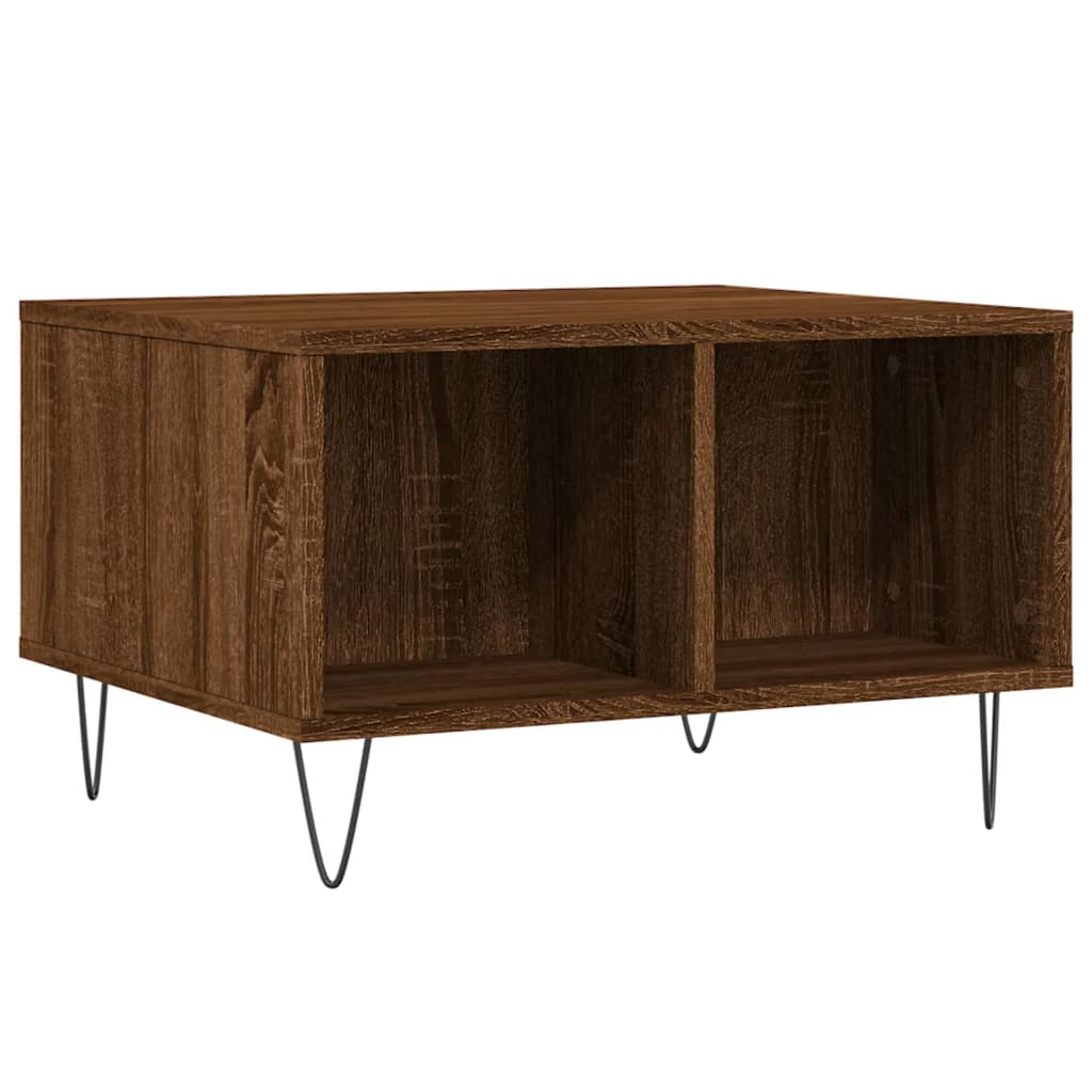 Sofabord Brun Eg Look 60x50x36,5 cm Træmateriale