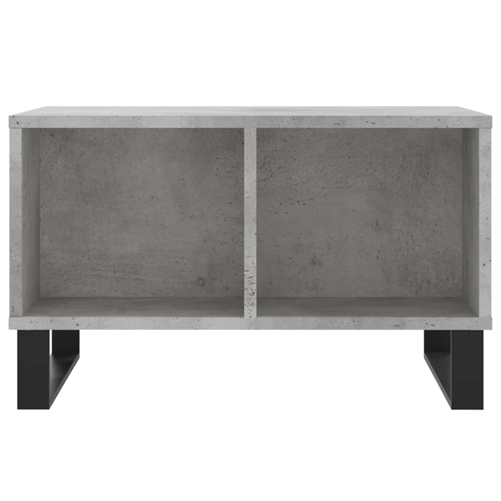 Sofabord betongrå 60x50x36,5 cm træmateriale