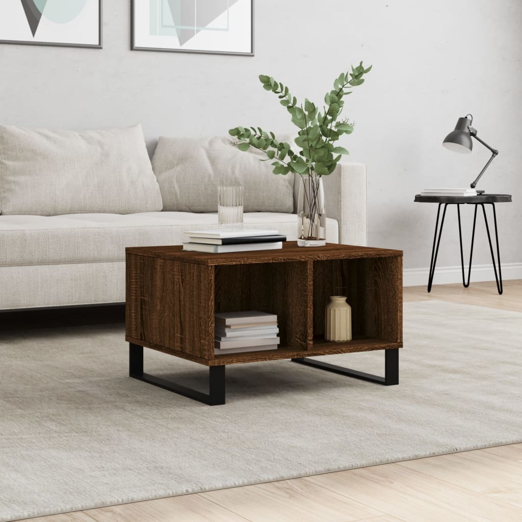 Sofabord Brun Eg Look 60x50x36,5 cm Træmateriale