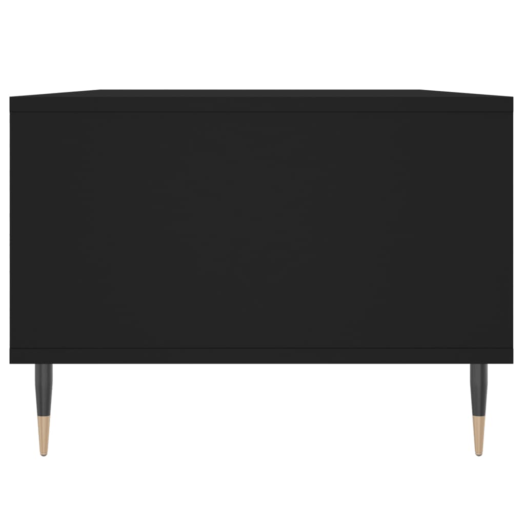 Sofabord Sort 90x50x36,5 cm Træ Materiale