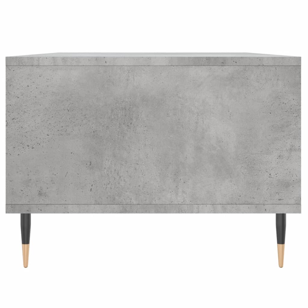 Sofabord betongrå 90x50x36,5 cm træmateriale