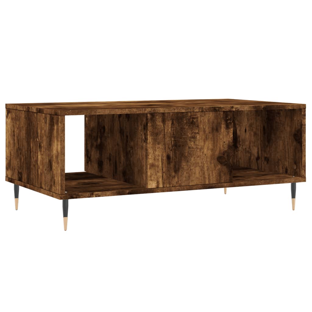 Sofabord røget eg 90x50x36,5 cm træmateriale