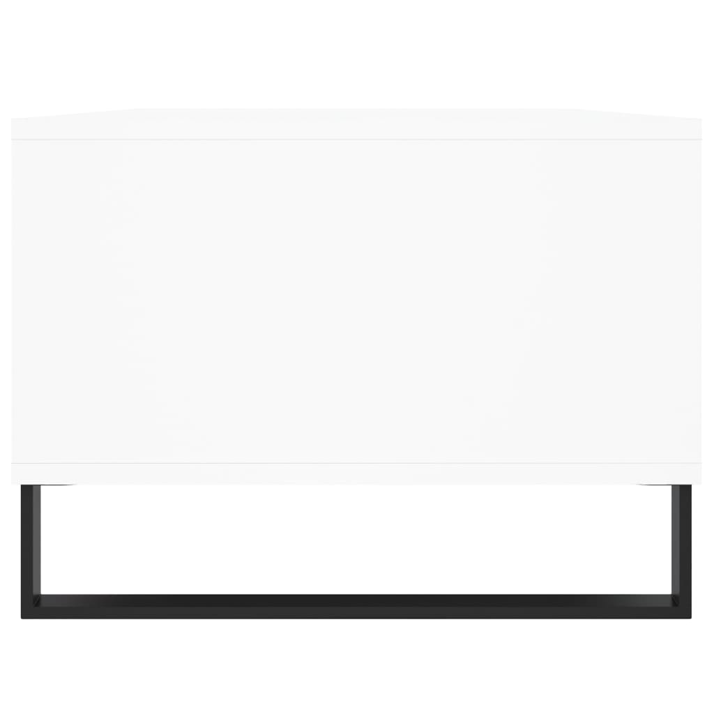 Sofabord Hvid 90x50x36,5 cm Træ Materiale