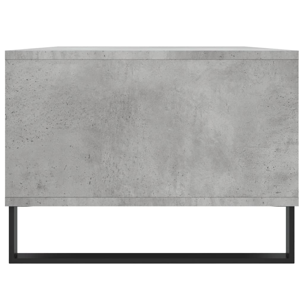 Sofabord betongrå 90x50x36,5 cm træmateriale