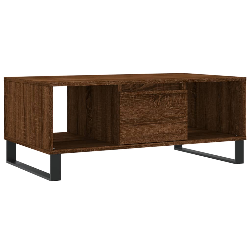 Sofabord Brun Eg Look 90x50x36,5 cm Træmateriale
