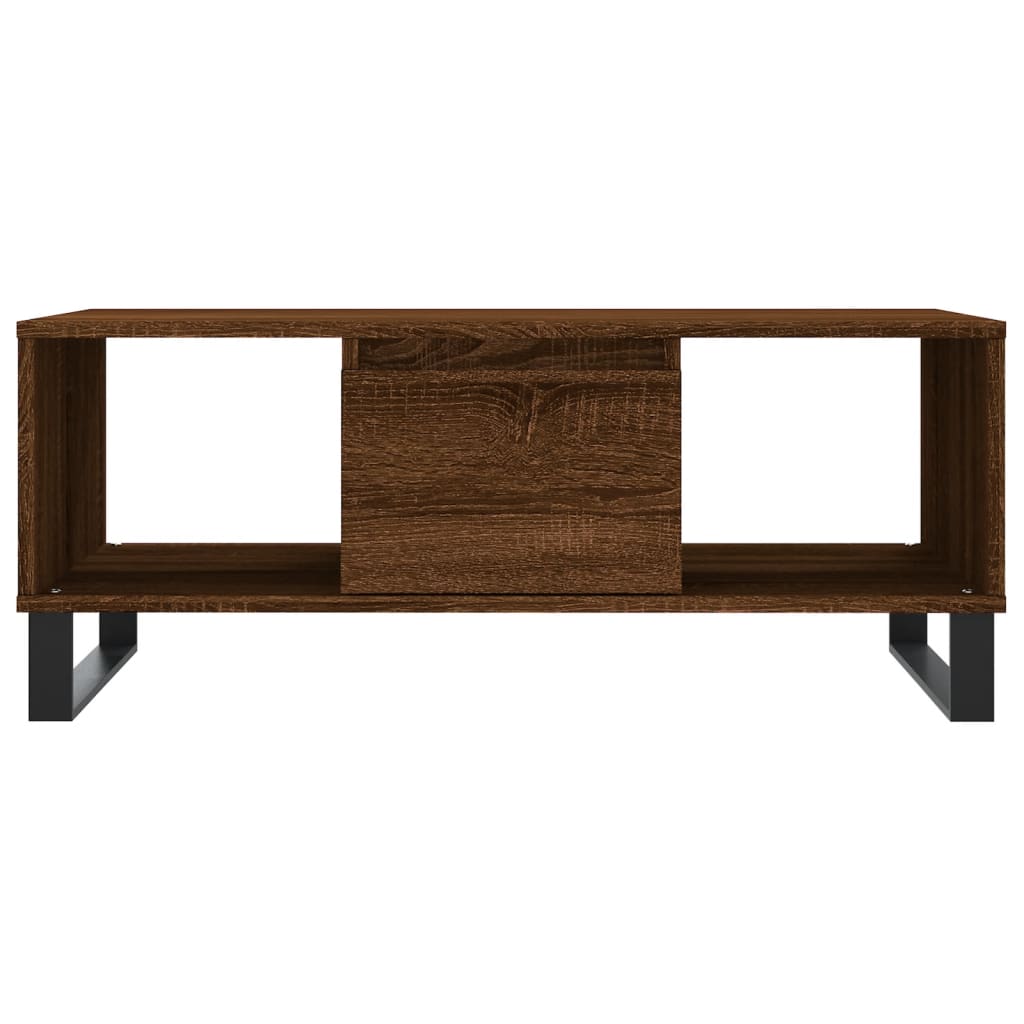 Sofabord Brun Eg Look 90x50x36,5 cm Træmateriale