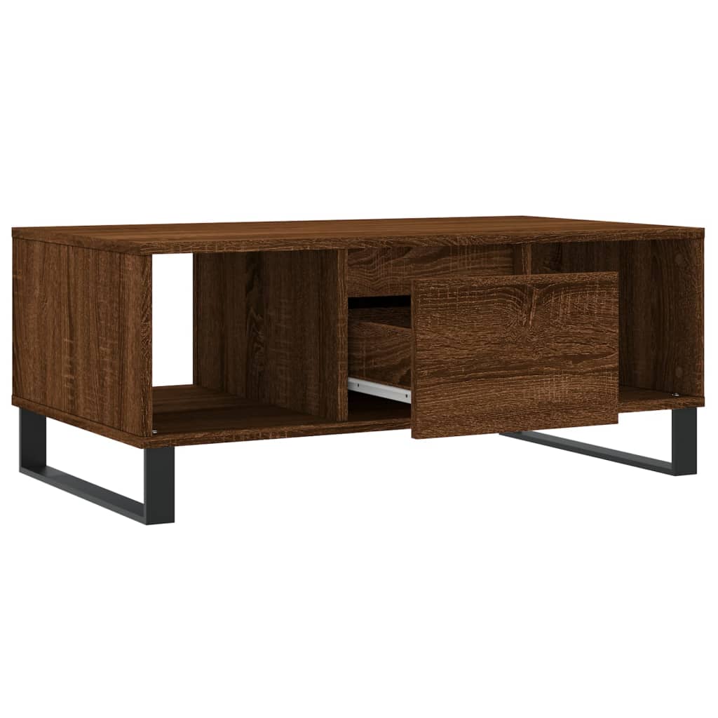 Sofabord Brun Eg Look 90x50x36,5 cm Træmateriale