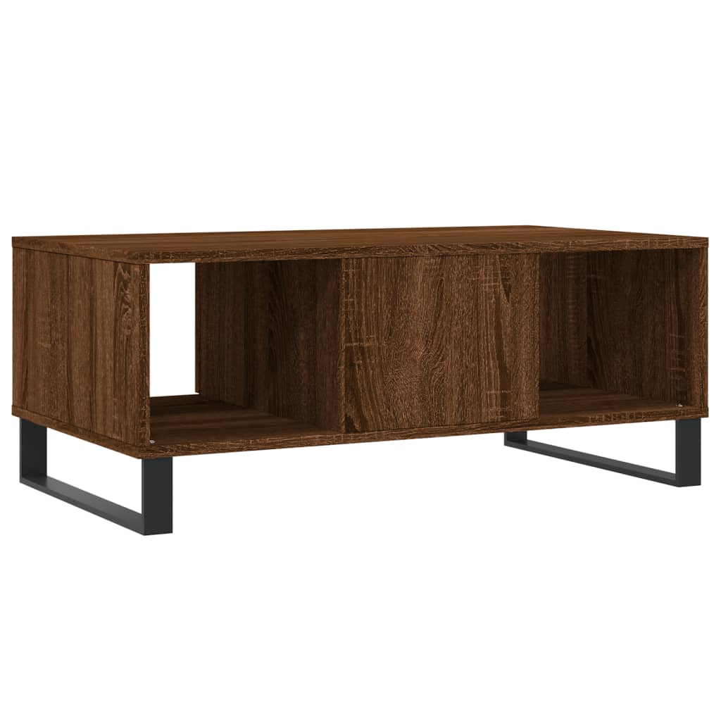 Sofabord Brun Eg Look 90x50x36,5 cm Træmateriale