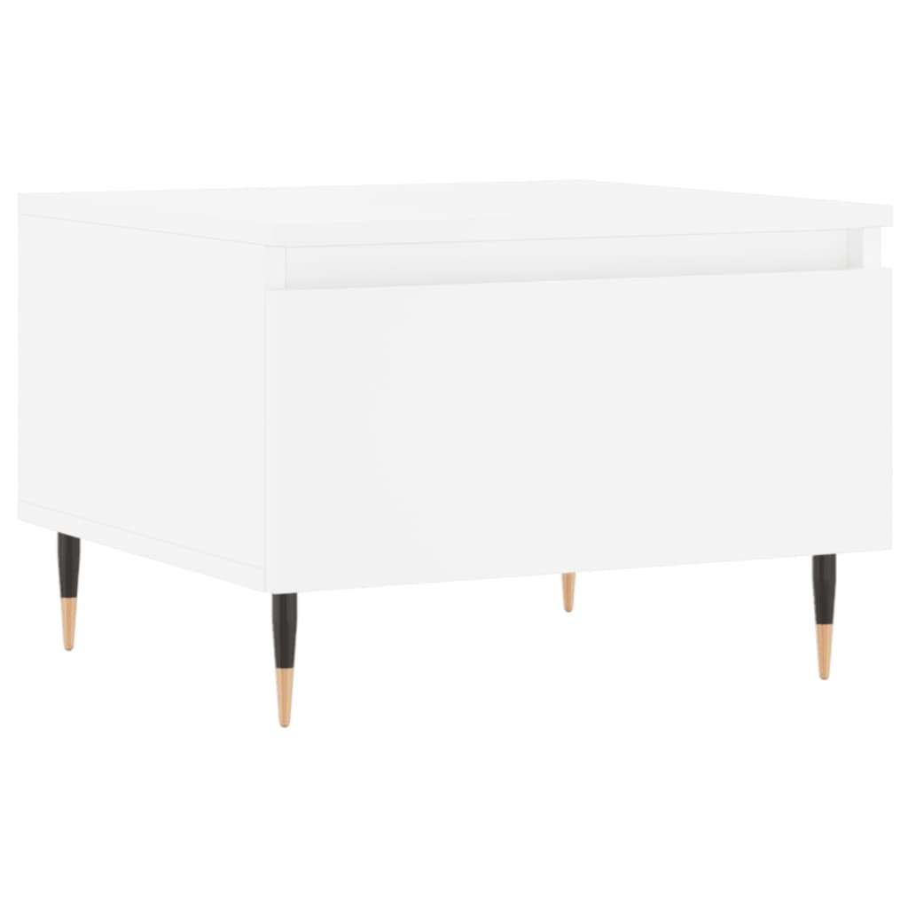 Sofabord Hvidt 50x46x35 cm Træmateriale