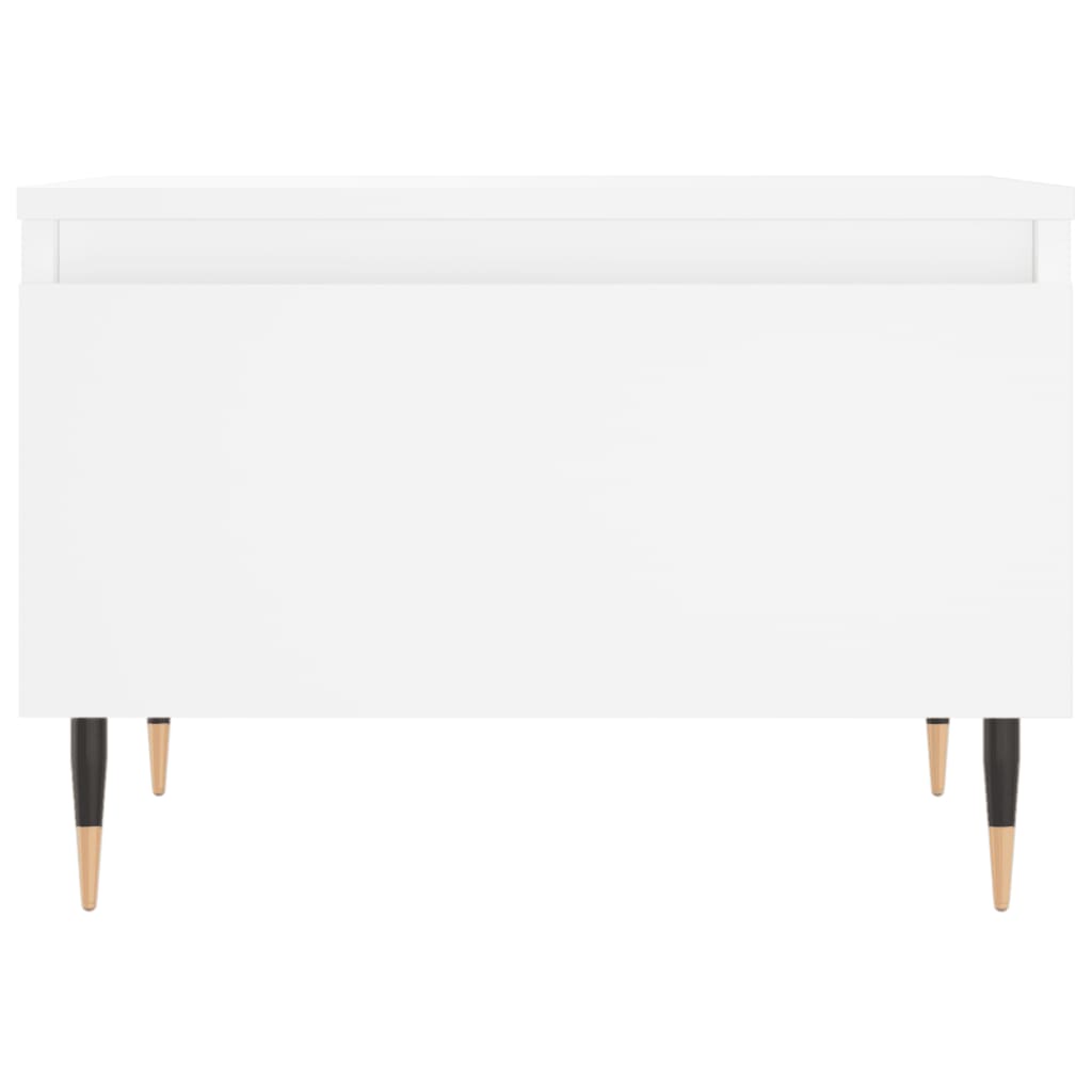 Sofabord Hvidt 50x46x35 cm Træmateriale
