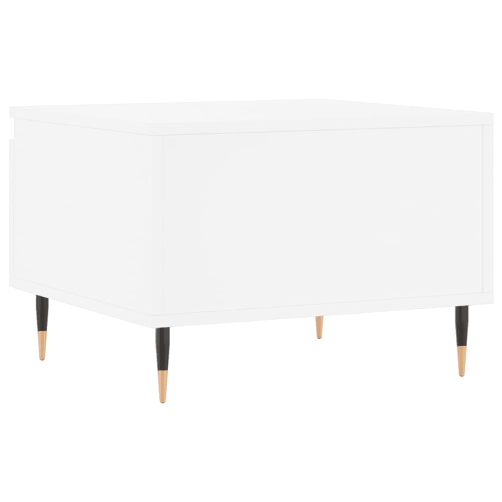 Sofabord Hvidt 50x46x35 cm Træmateriale