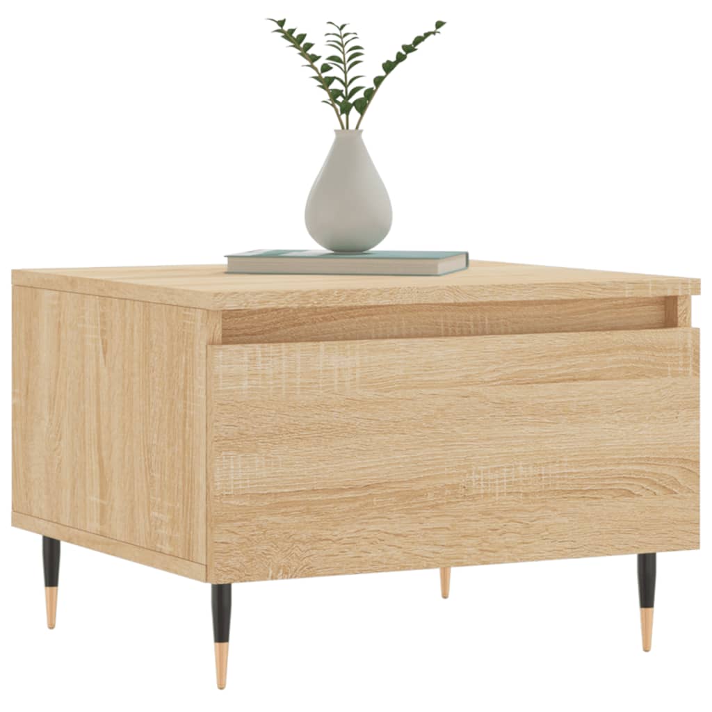 Sofaborde 2 stk Sonoma eg 50x46x35 cm træmateriale
