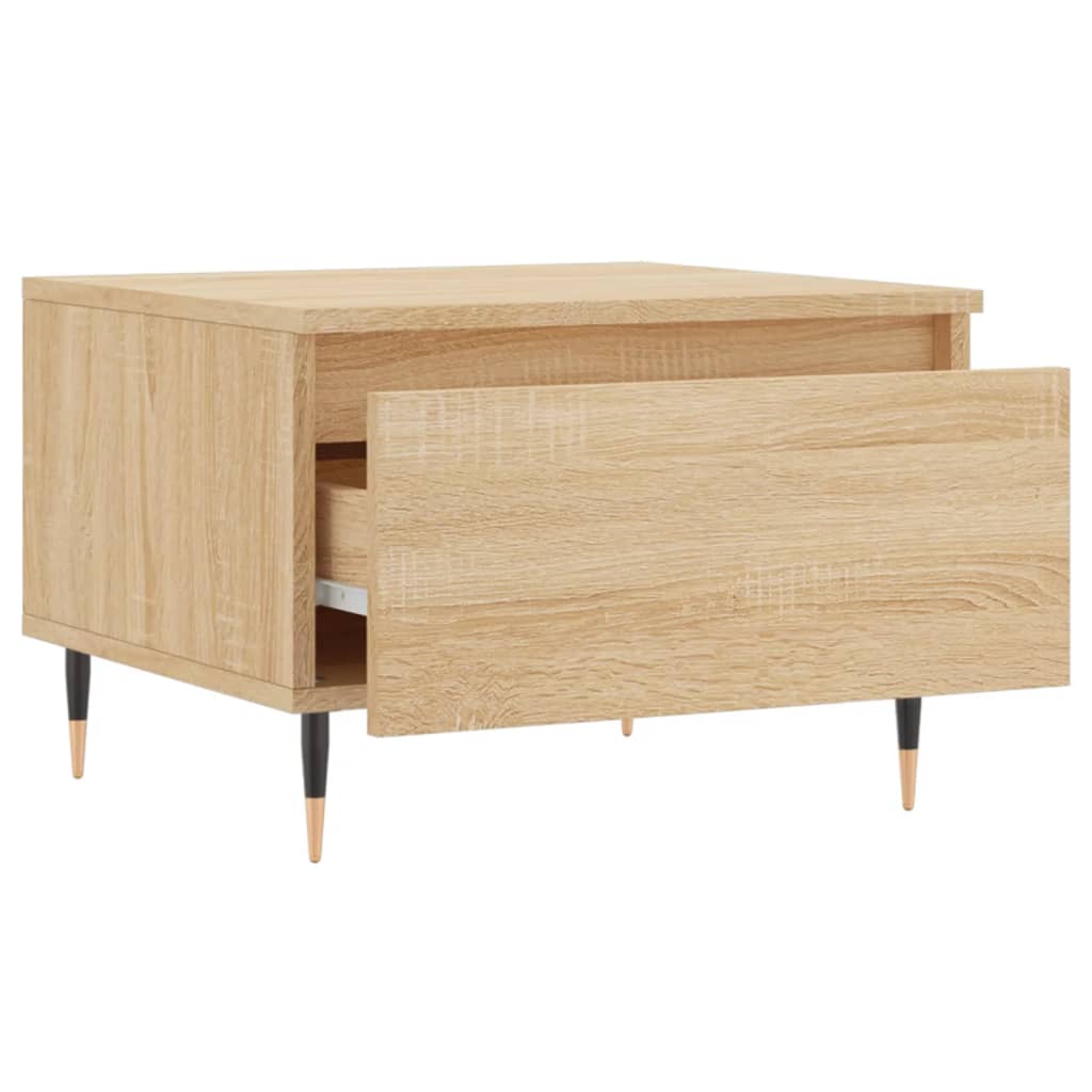 Sofaborde 2 stk Sonoma eg 50x46x35 cm træmateriale