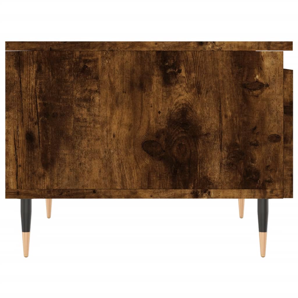 Sofaborde 2 stk Røget eg 50x46x35 cm træmateriale