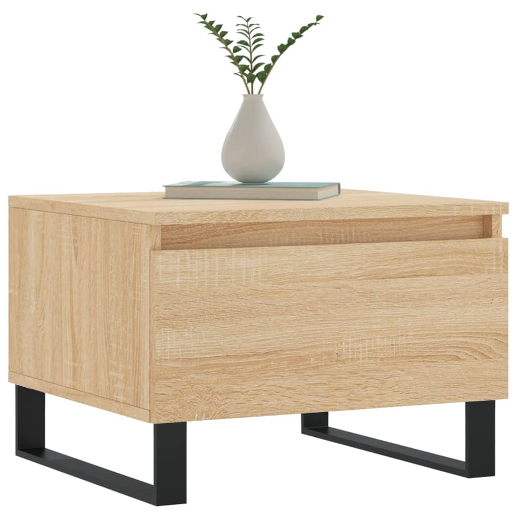 Sofaborde 2 stk Sonoma eg 50x46x35 cm træmateriale