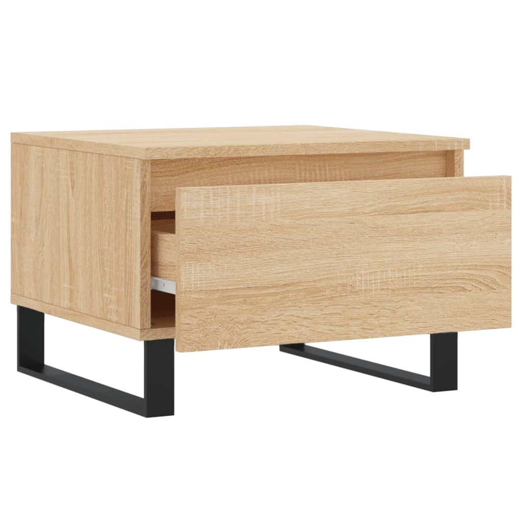 Sofaborde 2 stk Sonoma eg 50x46x35 cm træmateriale