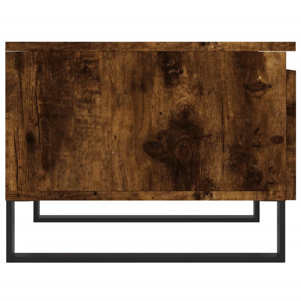 Sofaborde 2 stk Røget eg 50x46x35 cm træmateriale