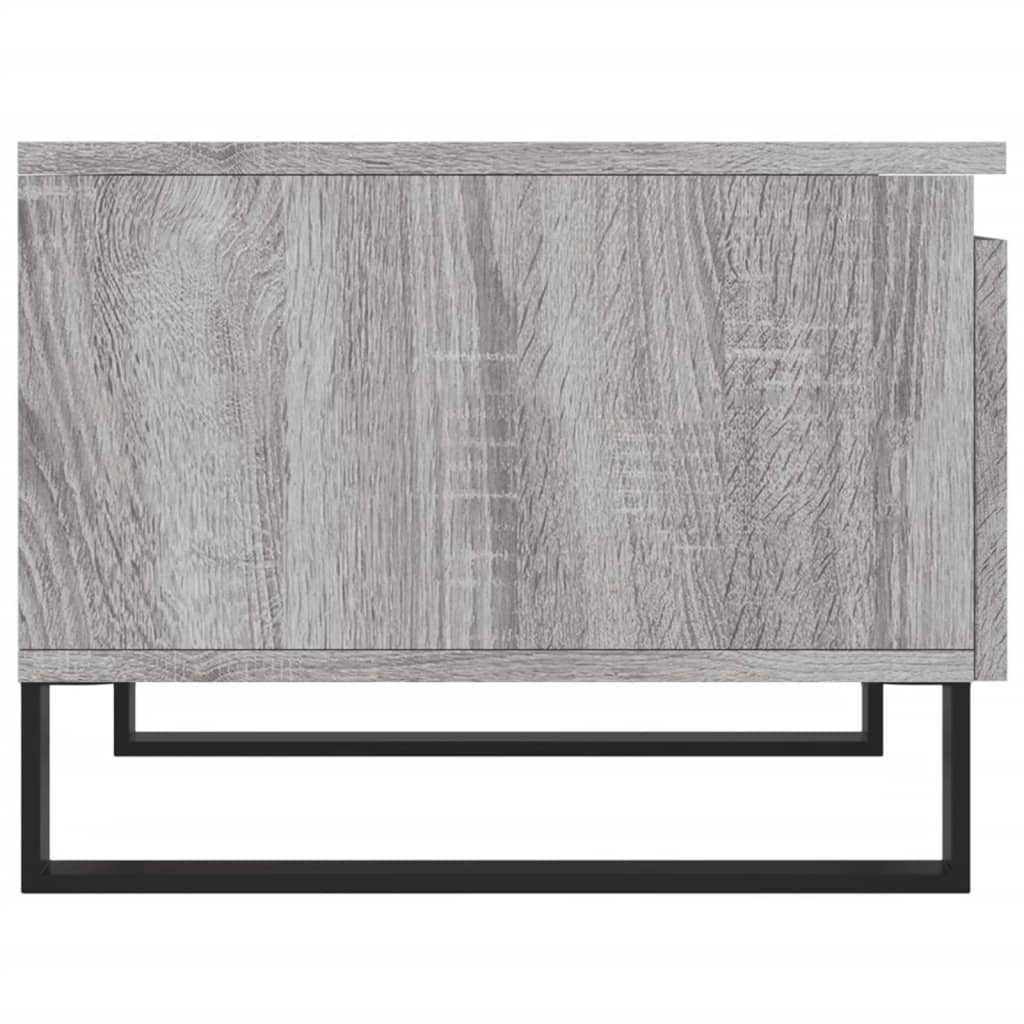 Sofaborde 2 stk Grå Sonoma 50x46x35 cm Træmateriale