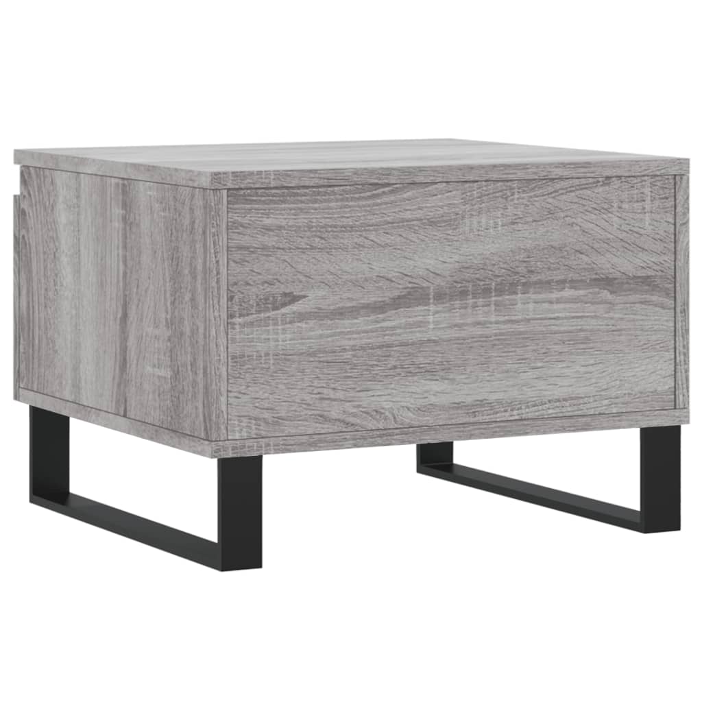 Sofaborde 2 stk Grå Sonoma 50x46x35 cm Træmateriale