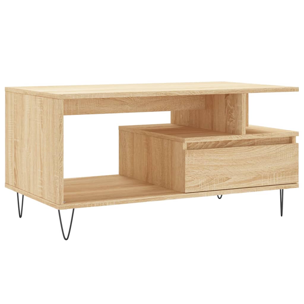 Sofabord Sonoma eg 90x49x45 cm træmateriale