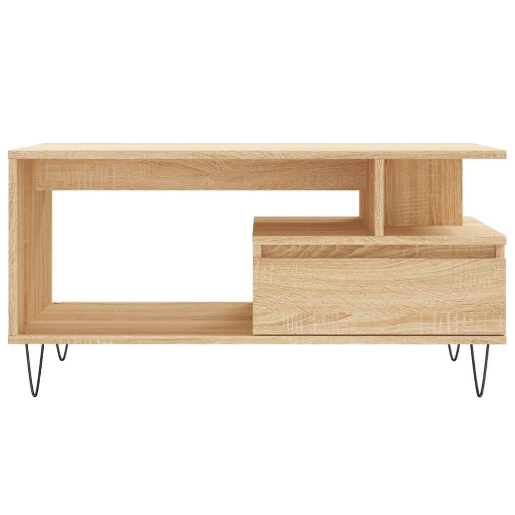 Sofabord Sonoma eg 90x49x45 cm træmateriale