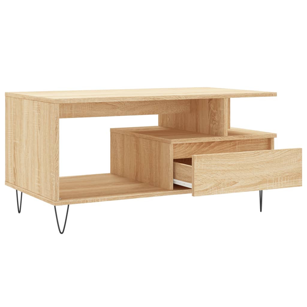 Sofabord Sonoma eg 90x49x45 cm træmateriale