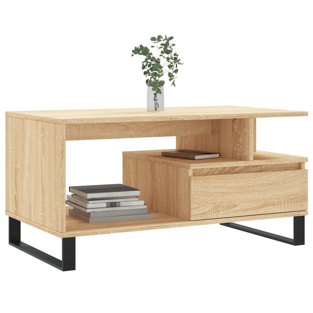 Sofabord Sonoma eg 90x49x45 cm træmateriale