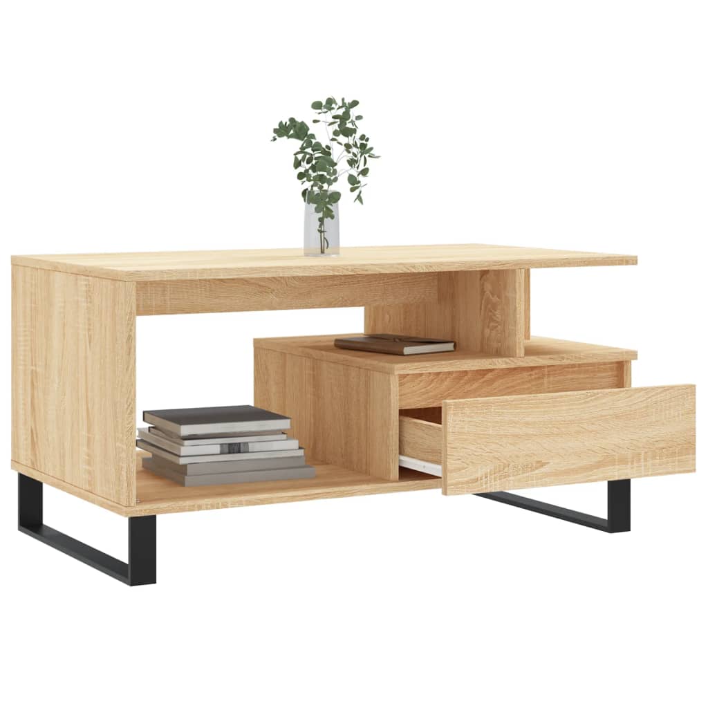 Sofabord Sonoma eg 90x49x45 cm træmateriale