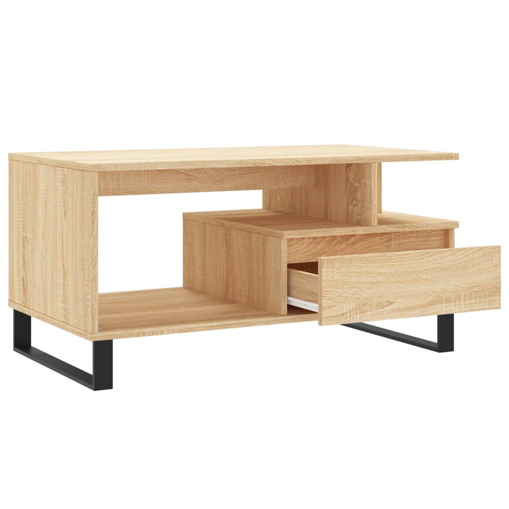 Sofabord Sonoma eg 90x49x45 cm træmateriale