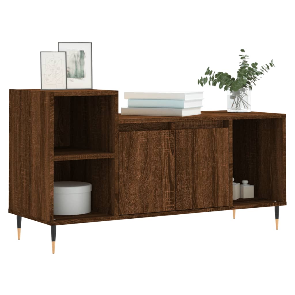 TV-skab Brun Eg Look 100x35x55 cm Træmateriale