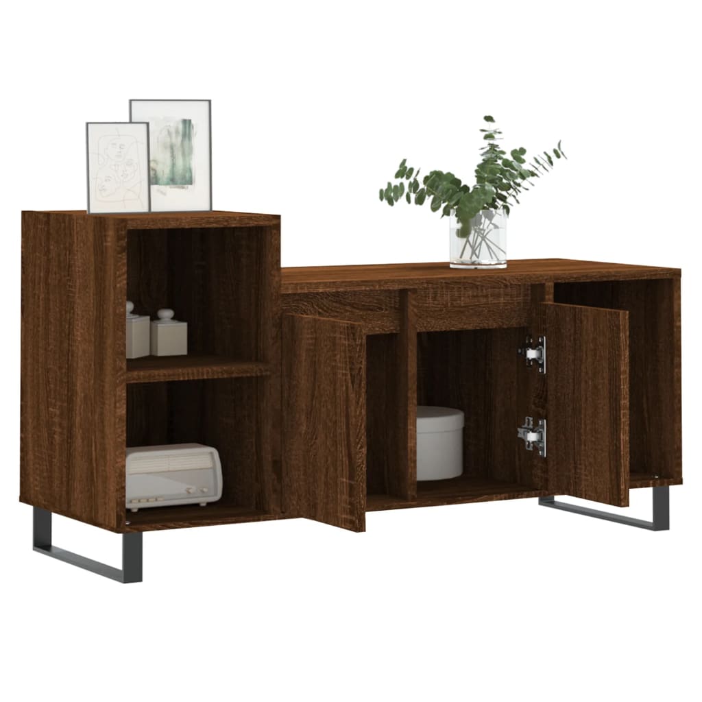 TV-skab Brun Eg Look 100x35x55 cm Træmateriale