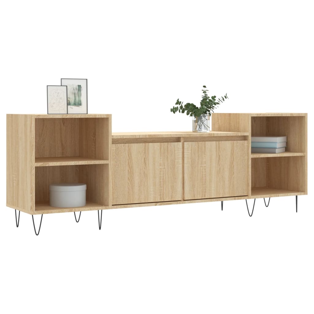 Tv-møbel Sonoma eg 160x35x55 cm træmateriale