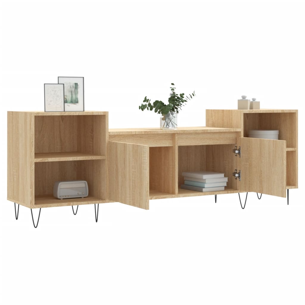 Tv-møbel Sonoma eg 160x35x55 cm træmateriale